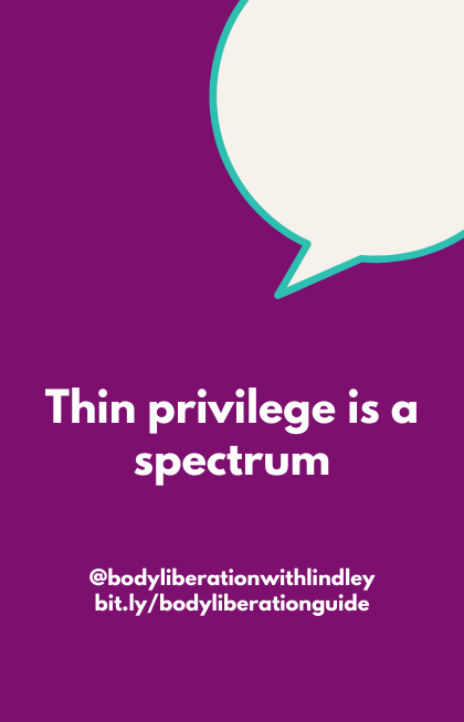 ➡️ Thin privilege is a spectrum