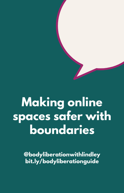 ⛺ The Body Liberation Blanket Fort: Boundaries