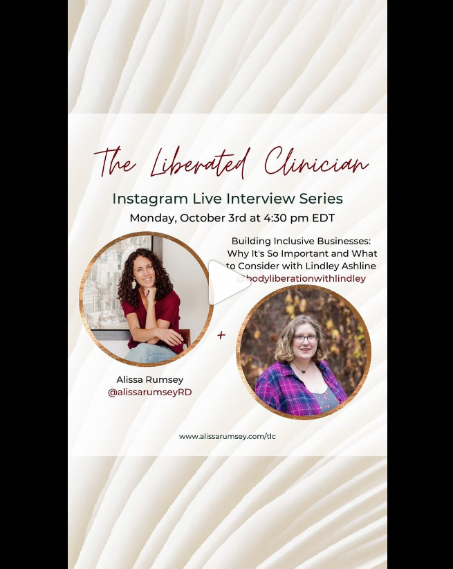 I chat with Alissa Rumsey about size inclusivity in business